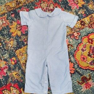 Kelly’s kids short sleeve pants romper